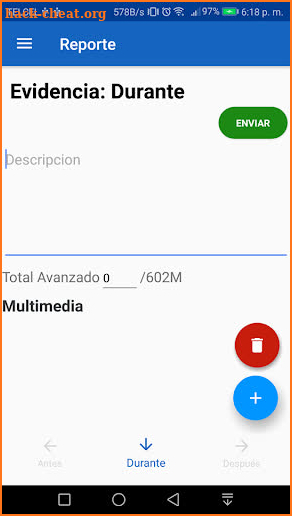 Registro y Seguimiento Operativo screenshot