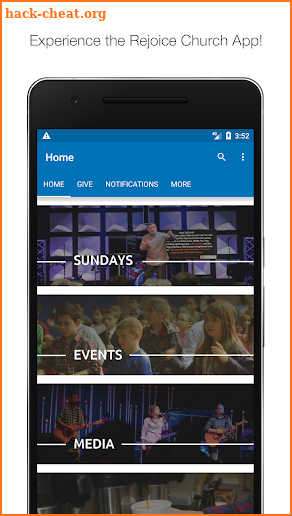 Rejoice Church App screenshot