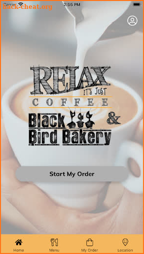 Relax, It's Just Coffee & Blackbird Bakery screenshot