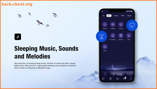 Relax Sounds - Sleep-Meditation-Relaxing Sounds screenshot