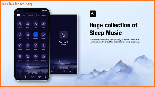 Relax Sounds - Sleep-Meditation-Relaxing Sounds screenshot