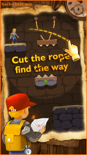 Relic Adventure - Rescue Cut Rope Puzzle Game screenshot