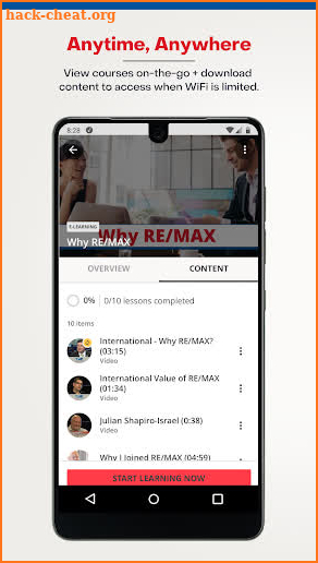 RE/MAX University screenshot