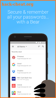 RememBear: Password Manager screenshot