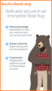 RememBear: Password Manager screenshot