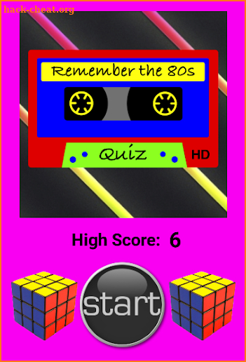 Remember The 80s Quiz screenshot