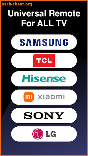 Remote Control App For All TVs screenshot