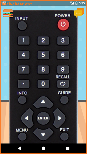 Remote Control For Dynex TV screenshot