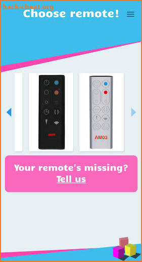 Remote Control for Dyson screenshot