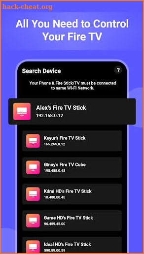 Remote Control for Fire Stick screenshot