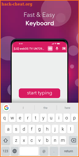 Remote Control for LG TV screenshot