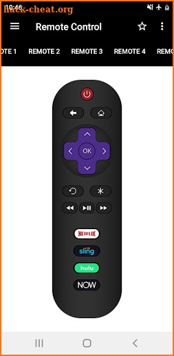 Remote Control For Roku screenshot