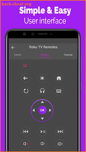 Remote Control for Roku TV IR screenshot