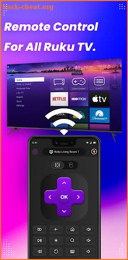 Remote Control For Ruku TV screenshot