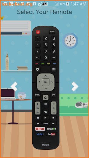 Remote Control For Sharp TV screenshot