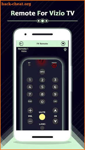 Remote Control for Vizio TV - All Remotes screenshot