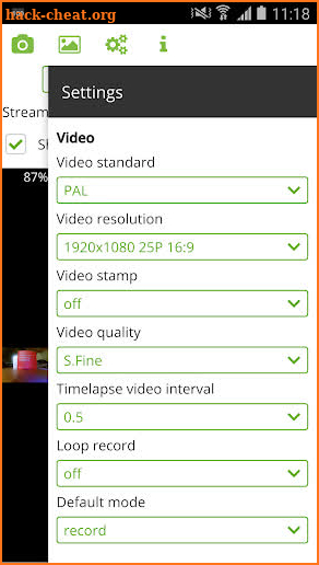 Remote Control for Yi Cameras screenshot