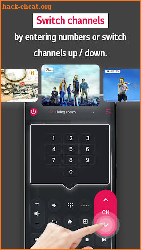 Remote Control TV - LG TV Remote screenshot