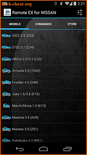 Remote EX for NISSAN screenshot