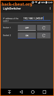 Remote Light Switch screenshot