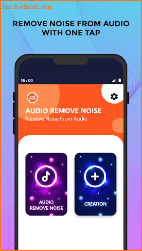 Remove noise: Reduce noise mp3 screenshot