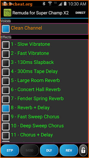 Remuda/SC - USB Guitar Amplifier Control App screenshot