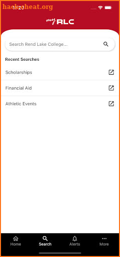 Rend Lake College (myRLC) screenshot
