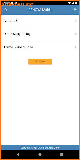RENOVA Mobile v2.02 screenshot