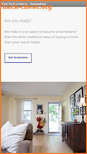Rent and Own - Rent to own homes app screenshot