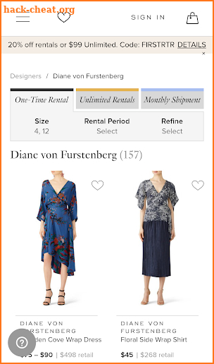 rent the runway app renttherunway screenshot