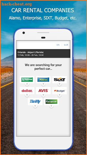 RentalCars24H.com - Car Rental App | Cheap Cars screenshot