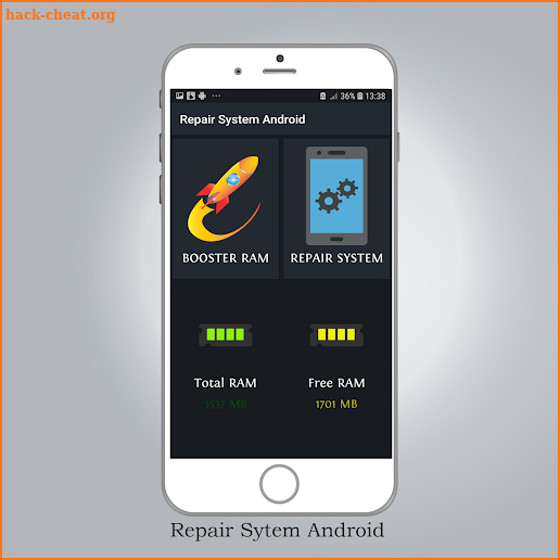 Repair System & Fix Problems Phone & Booster RAM screenshot