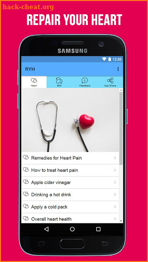 Repair Your Heart Naturally screenshot