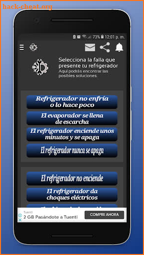 Reparación De Refrigeradores screenshot