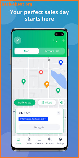 RepMove Sales & Route Planner screenshot