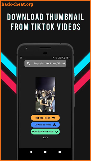 Repost for TikTok & Downloader - FREE screenshot