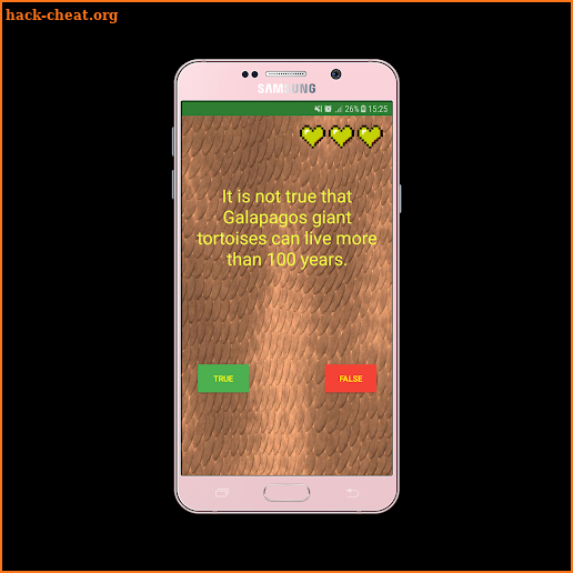 Reptiles Quiz screenshot