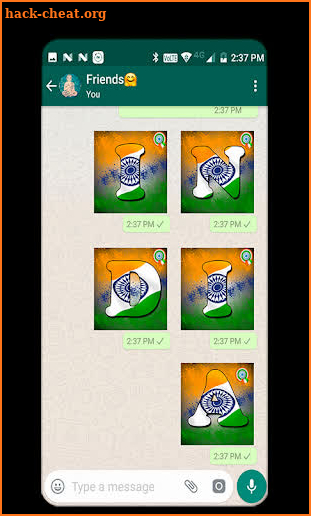 Republic Day Sticker 2019 - WAStickerApps screenshot