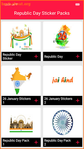 Republic Day Stickers For Whatsapp screenshot