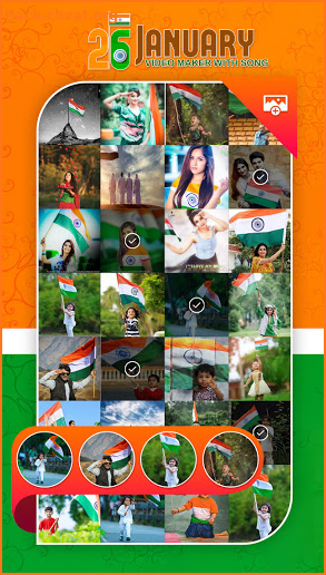 Republic Day Video Maker screenshot