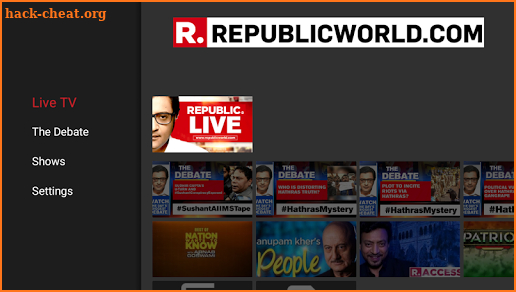 Republic TV - Live Breaking Ne screenshot