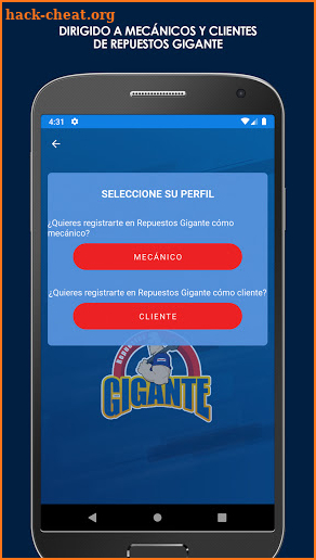 Repuestos Gigante screenshot