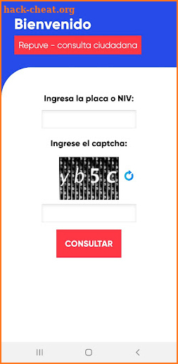 REPUVE - Consulta placa vehicular screenshot