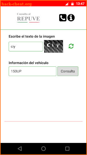 REPUVE MX screenshot