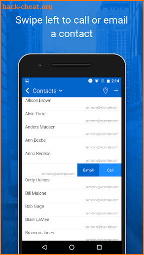 Resco Mobile CRM screenshot