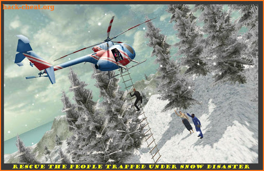 Rescue Helicopter Game screenshot