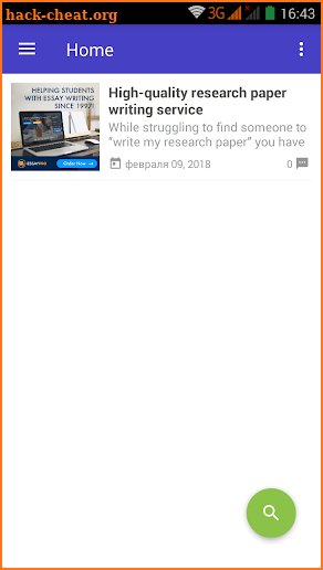 Research paper writing help: Essay writer screenshot