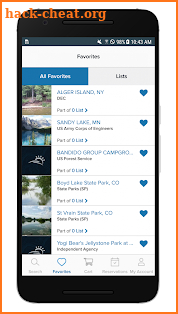 ReserveAmerica Camping screenshot