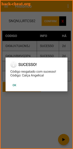 Resgatar CODIGUIN Pro 2021 screenshot