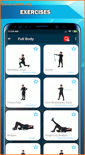 Resistance Bands Exercises and Workouts screenshot